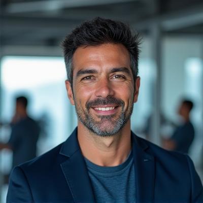 Portrait of David Rodriguez, Head of Exercise Physiology