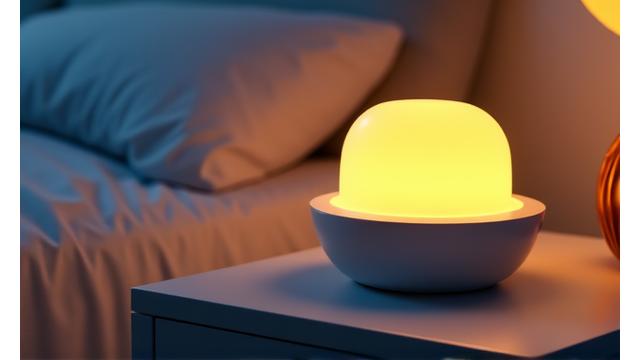 A smart home device for sleep tracking and sound management